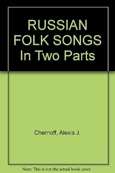 Hardcover Russian folk-songs in Two Parts Book