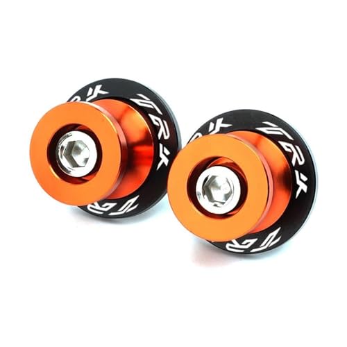 �o�C�N�A�N�Z�T���[ �o�C�N�p 6MM ���A�z�C�[�����b�J�[�X�C���O�A�[�� �p�[�L���O���b�N�X�C���O�A�[�� �ɓK������x�l�� Trk 552 502 502X 251 302 Trk502 Trk502x Trk251 2010-2024(Orange)