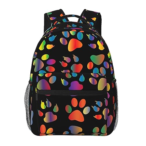 Sac à dos d'école jaune à imprimé citron pour ordinateur portable