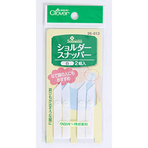 Clover Snapper 2 épaulette blanche pour structurer les vêtements