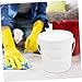 PRETYZOOM 5Pcs Sealing Water Bucket Portable Plastic Water Pail with Handle Lid Capacity for Home Agriculture Industry Use Leak Multipurpose Storage