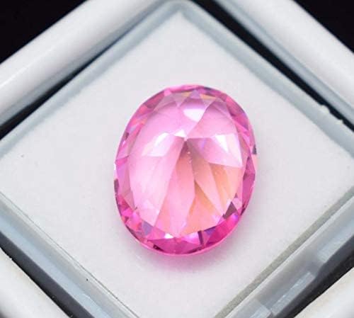 Zircon rose rond de 4,50 carats pour la création de bijoux élégants sur mesure - 2