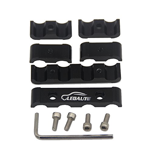 Ledaut 12Pc Engine Spark Plug Wire Separator Divider Suit For 8Mm 9Mm 10Mm (Black) #TOP1