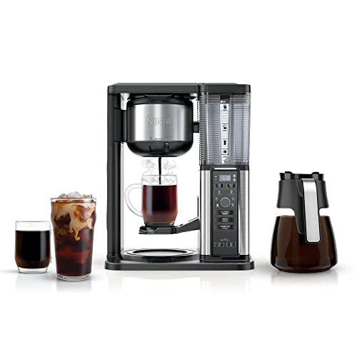 Comparison: Best Ninja Coffee Hot And Cold Brewed System 6 Ninja Hot & Iced, Single Serve or Drip Coffee System, CM300 (Renewed),10 cups
