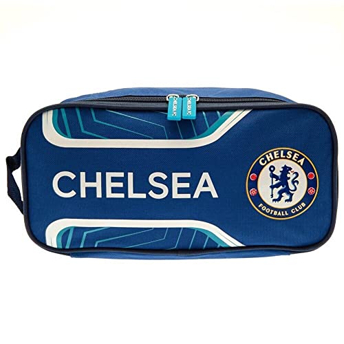 Chelsea - Bolsa para botas de fútbol oficial del FC de regreso a la escuela, Blue, Moderno Cover