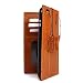Genuine Real Leather Hard Case for Iphone 6 Book 4.7 Inch Wallet Handmade S Luxury Handtec