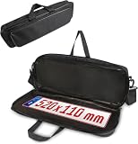 TAKONE 2er Set Kennzeichentasche KFZ Händler Zulassungsdienst 56x14x6,5 cm