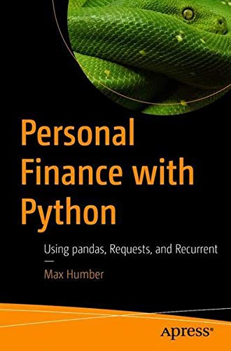 Buy Personal Finance with Python — BookShops.in