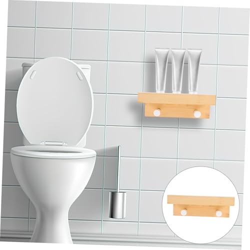 Étagère murale bambou design simple et gain de place - 5