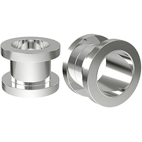 Bling Piercing 12mm Steel Tunnel Gauges Cover