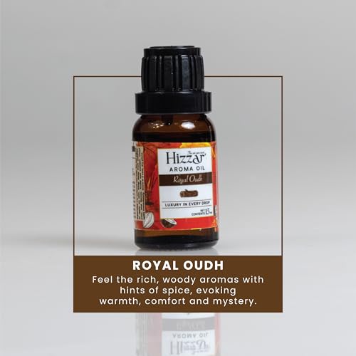 Image of Aroma Oil 60ml | Pack of 4 | Lemongrass Fields, Royal Oudh, Lavender Garden & Bakhur | Best for Aromatherapy | Used in Diffusers, Candles, Air Fresheners, Soaps etc. | 15ml X 4
