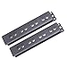 Produktbild Homyl 2 Stück 4 String Jazz Bass Pickup Cover Hals und Brücke Abdeckungen für JB Bass Ersatzteile - Schwarz