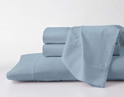 Juego de sábanas y fundas de almohada de algodón egipcio puro tamaño King de 1000 hilos, sábanas de algodón egipcio, sábanas de satén, sábanas de