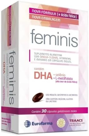 Suplemento Alimentar Eurofarma Feminis, 30 Cápsulas