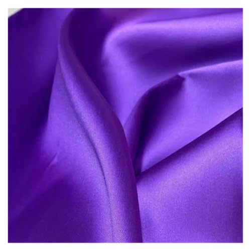 Tissu matériel couture satin rigide robe de mariée costume violet