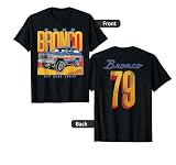 Ford - Bronco SUV Off Road Ready 79 Front and Back Graphic T-Shirt