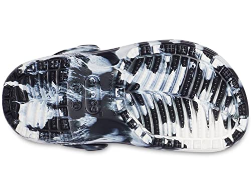 Image of Crocs Kids' Classic Marbled Tie-Dye Clogs