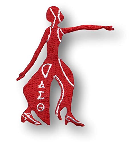 Delta Sigma Theta Diva Patch 3” (Red)