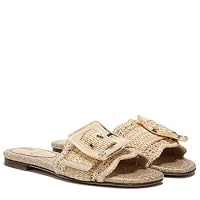 Sam Edelman Shoes for Women - Bambi Slide Sandal Medium Fit Natural UK 9