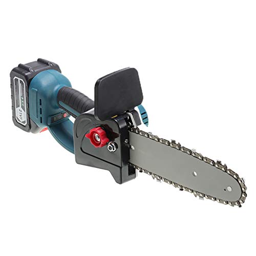 8 Zoll Batterie Cordless Kettensäge, bürstenlose Einhand-Motorsäge, 21V 2.0Ah Ever batteriebetriebener Holzschneider…