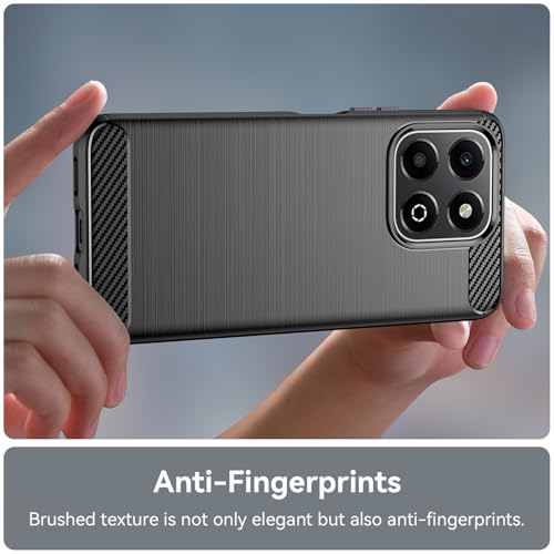 CHXINGCHEN Case for Honor X6b, Premium Soft TPU Shockproof Anti-slip Anti-Scratch Phone Case for Honor X6b - Black CHXINGCHEN Case for Honor X6b, Premium Soft TPU Shockproof Anti-slip Anti-Scratch Phone Case for Honor X6b - Black