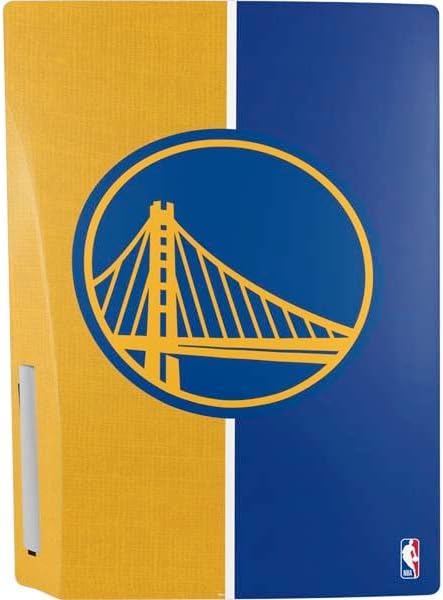 Skinit Decal Gaming Skin Compatible with PS5 Bundle - Officially Licensed NBA Golden State Warriors Canvas Design