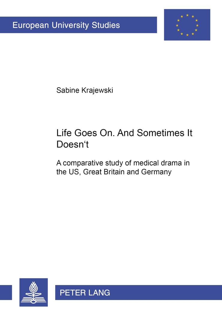 Medical Drama Comparative Study US UK DE : livre analyse comparée séries médicales