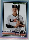 2023 Panini USA Stars and Stripes Silver #26 Grady Emerson USA Baseball 15U National Team Official USA Baseball Trading Card in Raw (NM or Better) Condition