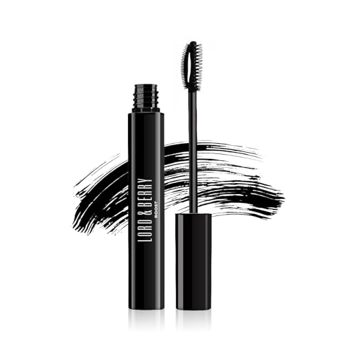 Lord & Berry BOOST Treatment MasCare for Stronger & Healthier Lashes Promotes Growth Adding Length & Thickness Keeping Lashes Soft, Black