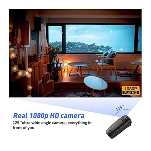 Caméra d'action 1080P et caméra corporelle 32GB avec stabilisation d'image - 6