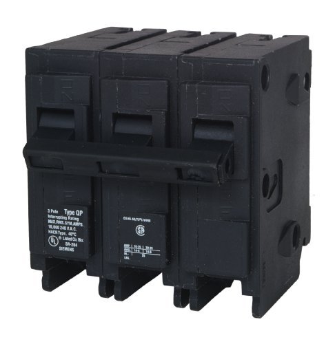 Siemens Q380 80-Amp 3 Pole 240-Volt 10-Kaic Circuit Breaker by Siemens -HI