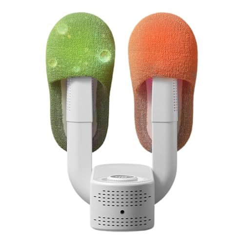 Secador de zapatos eléctrico, secador de botas – Elimina los olores del desodorante de botas | Secadora portátil de diseño plegable multifunción, secado rápido con temporizador de apagado automático