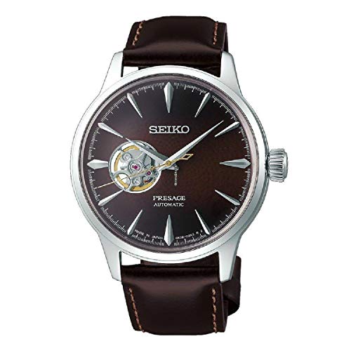 [�Z�C�R�[]SEIKO �r���v PRESAGE AUTOMATIC OPEN HEART �v���U�[�W�� �I�[�g�}�`�b�N �I�[�v���n�[�g SSA407J1 �����Y [���s�A���i]