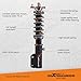 maXpeedingrods Coilover for Toyota Corolla E90 1987-1992, E100 1991-1998, E110 95-02, AE92 87-91, AE101 91-98, AE111 88-02, 24 Levels Damper Adjustable Coil over Suspension, T7 Racing Lowering Kit