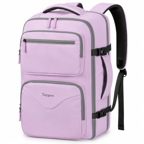 Image of Taygeer Travel Backpack, Luggage Backpack with 15.6inch Laptop Compartment