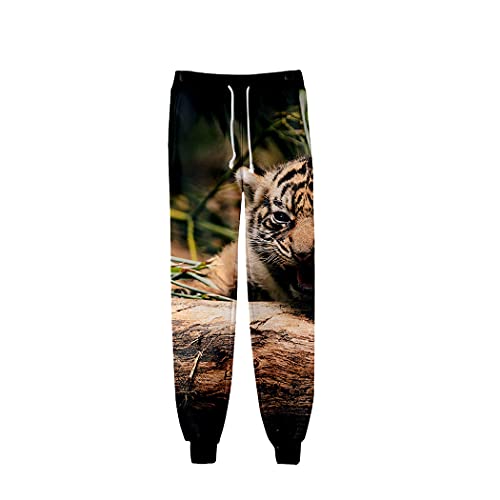 Pantalon imprimé tigre 3D ultra confortable pour un look urbain fluide
