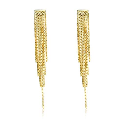Boucles d'oreilles à glaces longues : légèreté et éclat sans douleur