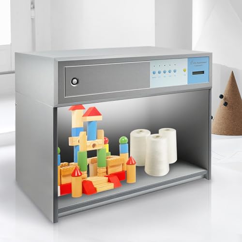 Color Matching Light Box with 4 Light Sources