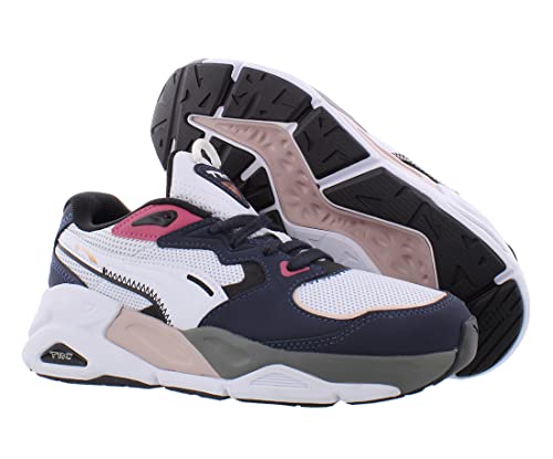 PUMA Womens TRC Mira Block Lace Up Sneakers Shoes Casual - Brown, White2