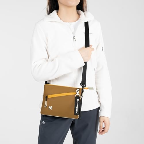 Image of Sherpani Zoom, Small Crossbody Purse, Nylon Crossbody Bag, Lightweight Cross Body Bag, Sleek Dual Pouch, Purses for Women