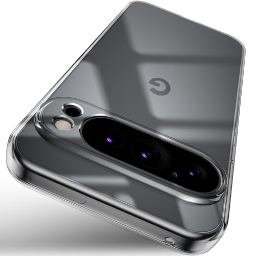Image of X-level Clear Case for Google Pixel 9 Pro XL, Non-Yellowing Soft TPU Ultra-Thin Phone Cover Anti-Slip Scratch Resistant Slim Fit Silky Touch Shockproof Phone Cases for Pixel 9 XL, Clear