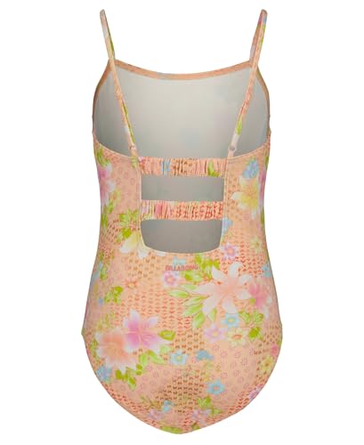 Image of Billabong Girls' One-piece Swimsuit with UPF 50+ Sun Protection, Quick Drying Bathing Suit
