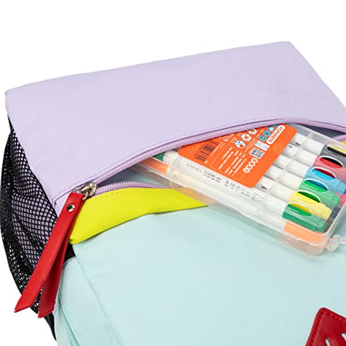 HawLander-Preschool-Backpack-for-Toddler-Girls-Kids-School-Bag-Ages-3-to-7-years-old-Small-Light-Green