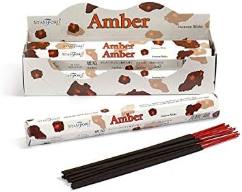 STAMFORD INC. 37112 Frankincense and Myrrh Incense Sticks, 20 Sticks x 6 Packs