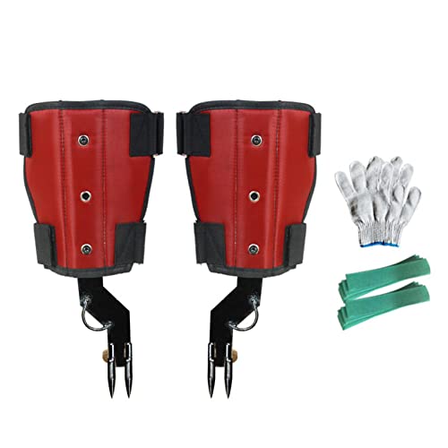 W/B Juego de Picos para trepar árboles - Zapatos para trepar árboles Big Turn | Zapatos universales para trepar árboles, Lazo para pies Duradero para Exteriores