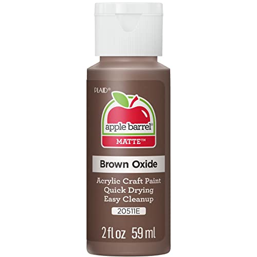 Image of Apple Barrel Acrylic Paint in Assorted Colors (2-Ounce), 20511 Brown Oxide (K20511)
