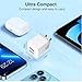 USB Wall Charger，Dual A USB Port Cube Power Plug Adapter，Fast Phone Charger Block Charging Box Brick for Phone 16 15 14 13 12 11 Pro Max 10 Se X 8 7 Plus,and More【2 Pack】