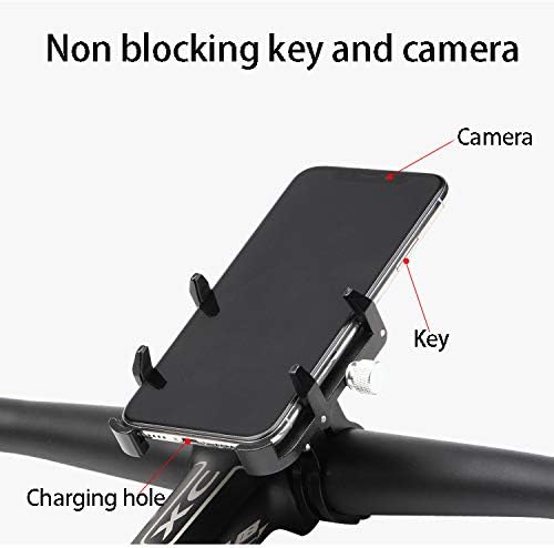 Miniatura 7 de GUB PRO1 Soporte universal para teléfono celular de aleación de aluminio para manillar de bicicleta de 3.5-6.2 pulgadas