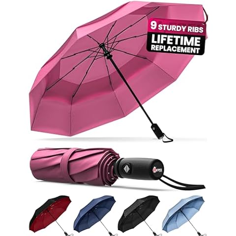 Repel Umbrella Compact Windproof Travel Umbrella Cover