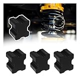 4PCS Car Coil Spring Spacer Rubber,Heavy Duty Coil Spring Booster Car Lift Blocks for Lifting 1